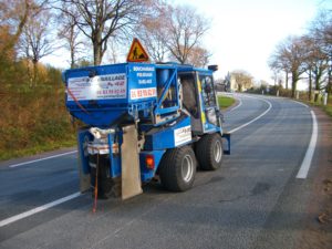 Grenaillage routier